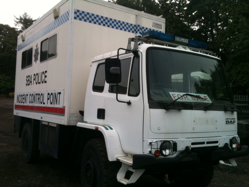 DAF 4x4 Mobile Office / Expedition conversion